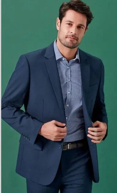 Biz Corporates Men's Renew City Fit Jacket RJ401M Metro Workwear.